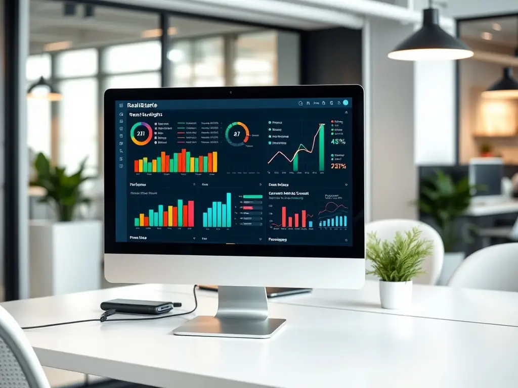 A collage of screenshots showcasing the user-friendly interfaces of the five free tools offered by Realtor Support, including market analysis and client management dashboards.