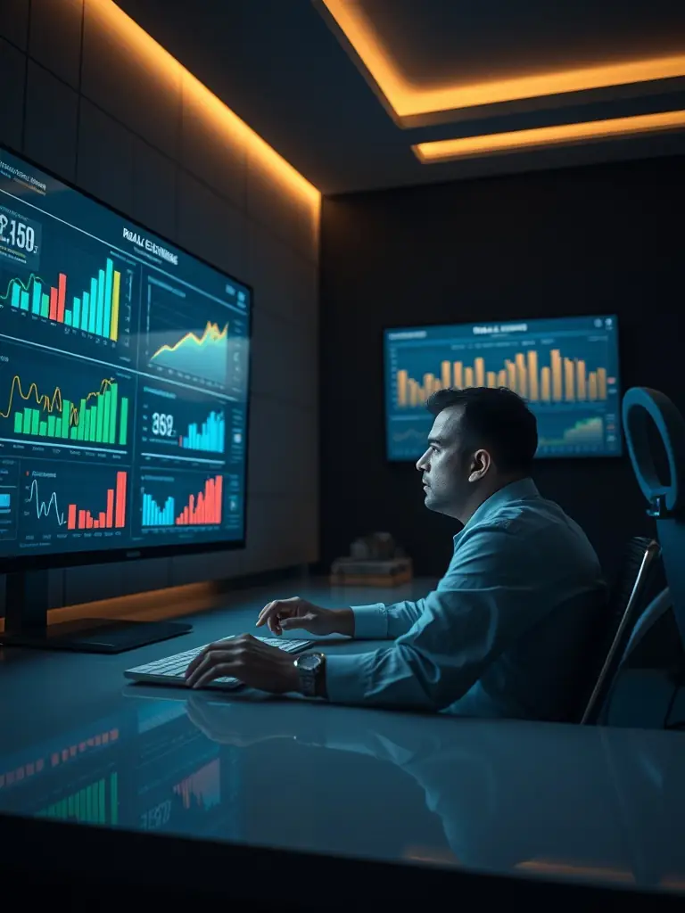 A Dubai realtor participating in a live training session by RealtorSupport, learning new strategies and techniques to excel in the Dubai market.